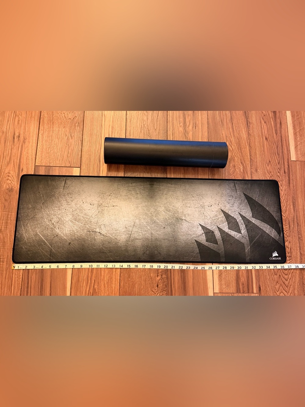 Corsair Black Extended Gaming Mouse Pad - Large Desk Mat